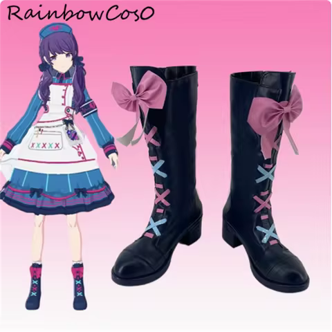 ASAHINA MAFUYU Project Sekai Cosplay Shoes Boots Game Anime Halloween RainbowCos0 W4494