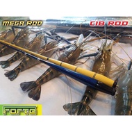 ✨ส่งด่วน✨ คันหลิวตกกุ้ง มี 2 ขนาด 1.5 m 1.8 m Forte CIB ROD / Forte MEGA ROD / Forte SCAMPI KM4.2