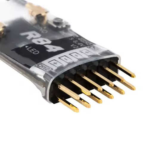 For Radiomaster R84 V2 4CH Compatible PWM RC Receiver for Frsky D8 D16 SFHSS Radiomaster TX12 T16S T