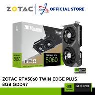 ZOTAC GeForce RTX 5060 TWIN EDGE PLUS 8GB GDDR7 GRAPHICS CARD ( ZT-B50600E2-10M )