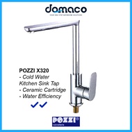 Pozzi X320 Chrome Kitchen Sink Tap