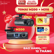 <Bản quốc tế> Camera hành trình 70mai M310 bản quốc tế chính hãng bảo hành 12 tháng độ nét 2K kết nố