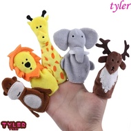 TYLER Hand Finger Puppet, Montessori Educational Toy Mini Animal Hand Puppet, Educational Toy Colorful Giraffe|Doll Finger Puppet Toy Set Children