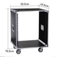 12U Simple Cabinet16U Mixing console amplifier audio equipment rack-mounted aviation mobile chassis 