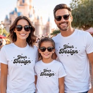 Vacation TShirt Mockup, Matching Shirt Mockup, Matching TShirt Mockup, Summer Style T-Shirt Mockup,