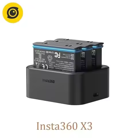 Insta360 X3 Battery 1800mAh And Fast Charger Hub Original For Insta 360 ONE X 3 Original Power Acces
