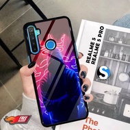 HP Realme 5 5 Pro Case Aesthetic Motifhp with Hacker Wallpapers Image, Custom Design, Latest 2D Glos