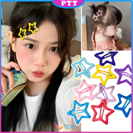 Jepit Rambut Bentuk Bintang Hair Clips Bintang Aksesoris Rambut Wanita Pin Rambut Bintang Warna Warn