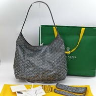 Goyard 戈雅 Bohème Hobo 灰色 帆布 肩背包