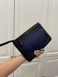 Bottega Veneta BV classic 黑 紫 編織 手包 手拿包 皮夾 長夾 文件袋 公文包