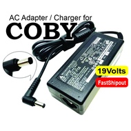 Coby Laptop Charger 19v 3.42A NBPC1638 NBPC1537 NBPC1948 NBPC1435 ac adapter adaptor power supply