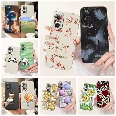 For Huawei Nova 9 SE Case JLN-LX1 JLN-LX3 New Fashion Candy Painted Cover Shockproof Phone Case For 