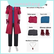 May Cry Devil Dante Cosplay Outfit With Printed Design And Long Sleeve Top For Enthusiasts Cosplay
