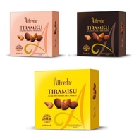 ALFREDO Tiramisu Chocolate Almond, Dark, White Milk Chocolate Rich Italian Cream Cheese 65g Pack