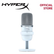 HyperX Solocast (White) USB Condenser Gaming Microphone Studio Recording Microphone Computer Podcast Mic ไมโครโฟน รองรับ PC PS4 (519T2AA)