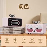 2025 New Style Solid Wood Cute Owl Wireless Bluetooth Speaker Subwoofer Mobile Phone Outdoor Portabl