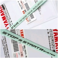 Mark Emblem VVA STOP & START NMAX Black B6H F8328 70 / B6H 8315 70