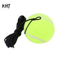 KHJ Rebound Ball, Tether Ball Yellow Tennis Training Ball, Tennis Elastic String Adjustable Rope Pra