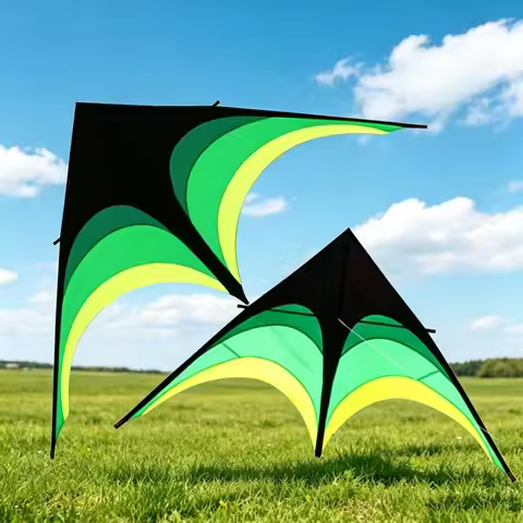 Large delta kites tails with handle outdoor toys for adults kites nylon ripstop albatross kite volan