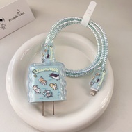 Swimming Puppy, Suitable for Apple 17 Charger Protective Case 40w Charging Head 16/20W Data Cable Wi