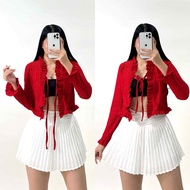 BSC MIKA TIE RUFFLES BLAZER blazer woman