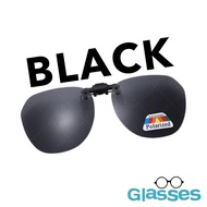 เลนส์ Clip-On Polarized แท้ แบบหนีบ ทรงหยดน้ำ มี 3 สี คลิปออนติดแว่นตา Lens Clip-on