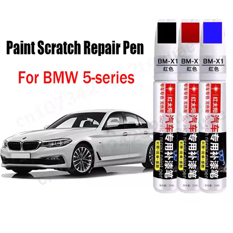 Car Paint Scratch Repair Pen for BMW 5-series E39 E60 F10 G30 G60 Touch-Up Pen Remover White Black R