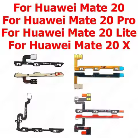 Power On Off Volume Flex Cable For Huawei Mate 20 Pro Mate20 Lite X Switch Side Button Mute Key Mobi