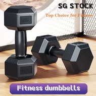 【1-2 Day Delivery】Non-Slip Dumbbells 6kg, 5kg, 10kg Home Use Dumbbells Training Dumbbells Fitness Du