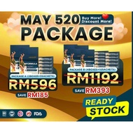 100% Free Gift] MFORMULA Ginseng from 4 Countries Combined with Men's Essence 10g x 30 sachets Four 