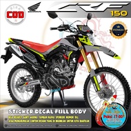COD Available Full Body Decal Sticker Honda CRF 150 Simple Motif 888 CA1403 Custom Design Decal Stic
