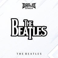 Asthetic Band Sticker "THE BEATLES" Glossy Waterproof Just Stick It On | Helmet Stickers, hp, Laptop