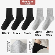 Besee | Large Size Cotton Mid-Calf Winter Socks 44-49 Shoe Size
