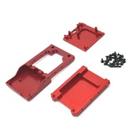 แผงวงจรมอเตอร์คงที่ที่นั่งแผ่นท้ายสำหรับ1/12 MN168 MN78 OP อุปกรณ์โลหะอัพเกรดชิ้นส่วนชุด Rc รุ่นตีนต