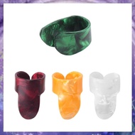 (Y W Z H)3 Finger Picks + 1 Thumb Pick Plectrums Guitar Plastic