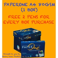 A4 PaperOne Copier Papers 80gsm Printing Papers - Plain - Office Supplies (5 reams per box)