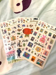 Zootopia Disney Sticker 迪士尼優獸大都會貼紙