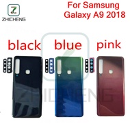 For Samsung Galaxy A9 2018 A9S A920F A920  Battery Back cover +Lens Frame Camera