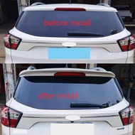 Fit For Ford Escape Kuga 2013-2019 Exterior ABS Plastic Unpainted Primer Color Rear Trunk Wing Spoiler Decoration