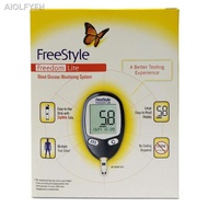 【NEW stock】✠Abbott Freestyle Freedom Lite Glucose Meter FREE 10 Test Strips