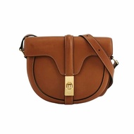 Celine 16系列 小號 牛皮 純色 T型 短翻蓋 斜背包
