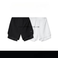 Yuedpao Sportswear กางเกงออกกำลังกายขาสั้น กางเกงวิ่ง 2in1 มีซับใน พร้อมกระเป๋าด้านข้าง Ultra Flow R