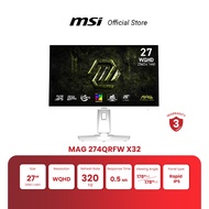 MSI Monitor MAG 274QRFW X32 | 27" | Rapid PS | WQHD | 0.5ms | 320Hz (จอคอมพิวเตอร์) [Pre-Order จัดส่