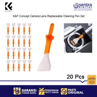 K&F Concept Replaceable Cleaning Pen APS-C or Full Frame Swab Stick 20pcs - KnF X03
