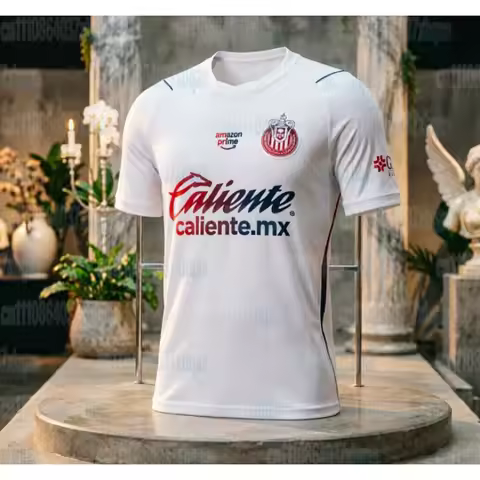 Chivas Guadalajara Fan Clothing Family Style Sports 3D Printed T-shirt Breathable Quick Drying Stree