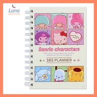 Sanrio Characters 365 Daily Planner Scheduler 14x18.5cm