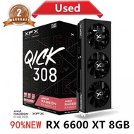 XFX RX 6600 XT 6600XT RX6600 XT 8GB Graphics Card AMD GPU Radeon RX6600XT RX6600 XT GDDR6 Video AYI