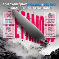 Set of 8 Genuine K102 MAX- E88 MAX Propellers Noise Reduction Replacement for Flycam K102 MAX- E88 M