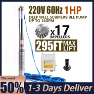 2.5 "1HP Deep Well Submersible Pump Household Pump 220V High Head Large Flow Deep Water Pump Well Su