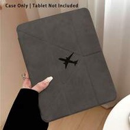 Acrylic Crystal Plane Pattern Painted Tablet Protective Case With Stand, Compatible With Samsung A9/
